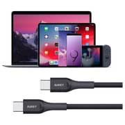 Aukey Kevlar Core USB-C To USB-C Cable 1.2m Black