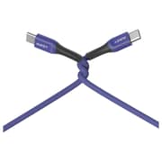 Aukey Kevlar Core USB-C To USB-C Cable 1.2m Blue