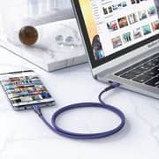 Aukey Kevlar Core USB-C To USB-C Cable 1.2m Blue