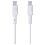 Aukey Braided USB-C To USB-C Cable 1m White