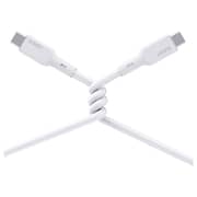 Aukey Braided USB-C To USB-C Cable 1m White