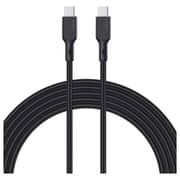 Aukey Braided USB-C To USB-C Cable 1.8m Black