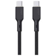 Aukey Braided USB-C To USB-C Cable 1.8m Black