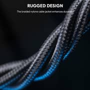 Aukey Braided USB-C To USB-C Cable 1.8m Black