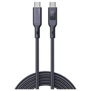 Aukey Braided USB-C To USB-C Cable 1m Black