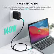 Aukey USB-C To USB-C Cable 1.8m Black