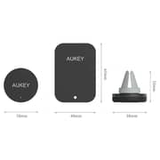 Aukey Air Vent Magnetic Car Mount Phone Holder Black