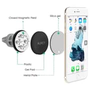 Aukey Air Vent Magnetic Car Mount Phone Holder Black