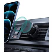 Aukey Super Magnetic Car Mount Phone Holder, Air Vent Clip, 360° Rotation, Secure Grip – Black – HD-C74-BK