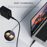 Aukey Braided USB-C To USB-C Cable 1m White