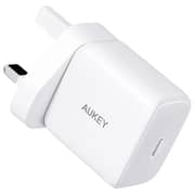 Aukey Portable Wall Charger White