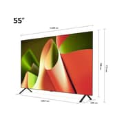 LG 55 Inch 4K UHD Smart OLED TV AI Magic remote Dolby Vision webOS24 (2024) - OLED55B46LA