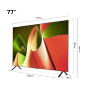 LG 77 Inch 4K UHD Smart OLED TV, with Built in Receiver - OLED77B46LA (2024)