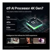 LG 65 Inch OLED AI CS4 4K Smart TV AI Magic remote Dolby Vision webOS24 (2024) - OLED65CS4VA