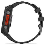 Garmin Fenix 8 AMOLED 47mm Smartwatch Slate Gray With Black Silicone Band 010-02904-00