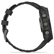 Garmin Fenix 8 AMOLED 47mm Smartwatch Sapphire Carbon Gray DLC Titanium With Black/Pebble Gray Silicone