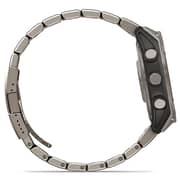 Garmin Fenix 8 AMOLED 47mm Smartwatch Sapphire Bare Titanium Graphite With Titanium Band Plus Graphite Silicone Band 010-02904-40