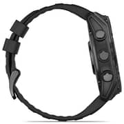 Garmin Fenix 8 AMOLED 51mm Smartwatch Slate Gray With Black Silicone Band 010-02905-00