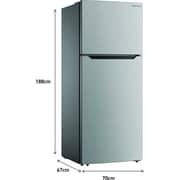 Daewoo Top Mount Refrigerator 413 Litres FR-559VSIN