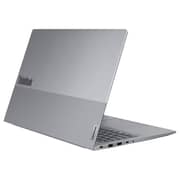 Lenovo ThinkBook 16 G7 IML (2024) AI PC - 1st Series / Intel Core Ultra 7-155H / 16inch WUXGA / 512GB SSD / 16GB RAM / Shared Intel Arc Graphics / Windows 11 Pro / English & Arabic Keyboard / Arctic Grey / Middle East Version - [21MS00AGAX]
