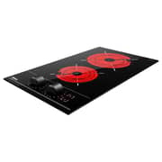 TEKA Built-In Ceramic Hob with 4 Zones and Dual Rings - TBC 32000 XFL BK
