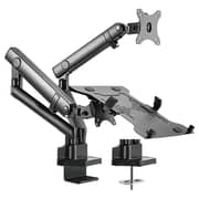 Newstar Slim Pole Monitor Arm Black
