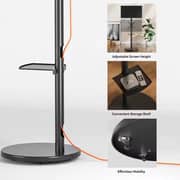 BEETEC Mobile Monitor Stand 14– 40 Inch Screens, VESA 200x200mm, Black TF-FMS801B