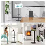 BEETEC Mobile Monitor Stand 14– 40 Inch Screens, VESA 200x200mm, Black TF-FMS801B