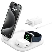 Belkin 3-in-1 Magnetic Wireless Charger White