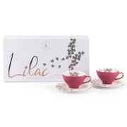 Lilac Porcelain Tea Set 12pc Set