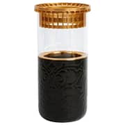 Majlis Luxury Black Flower Vase