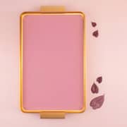 Lilac Serving Pink Tray