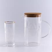 Dune Pitcher Cork & Juice Glasses 6pc Set