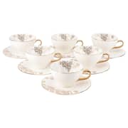 Lilac Porcelain Tea Set 12pc Set