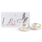Lilac Porcelain Tea Set 12pc Set