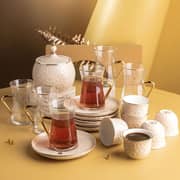 Crown Tea & Arabic Coffee Set 19pc Set