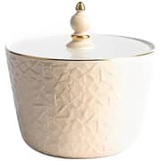 Crown Poreclain Beige Medium Vase