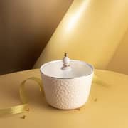 Crown Poreclain Beige Medium Vase