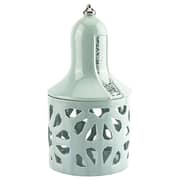 Nour Blue Large Electronic Candle Holder