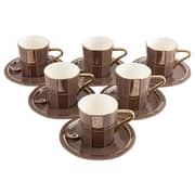 Nour Porcelain Tea Set 12pc Set