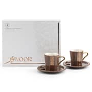 Nour Porcelain Tea Set 12pc Set