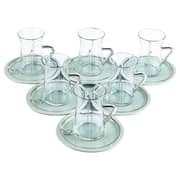 Nour Glass Tea Set 12pc Set