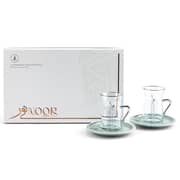 Nour Glass Tea Set 12pc Set