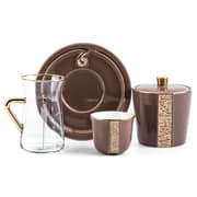 Nour Tea & Arabic Coffee Set 19pc Set