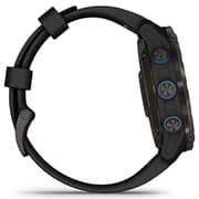 Garmin 010-02752-11 Descent MK3i Smartwatch Carbon Grey DLC Titanium With Black Silicone Band