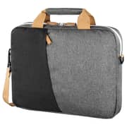 هاما حقيبة دفتر ملاحظات فلورنسا باللون الأسود/الرمادي مقاس 14.1 بوصة