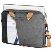 هاما حقيبة دفتر ملاحظات فلورنسا باللون الأسود/الرمادي مقاس 14.1 بوصة