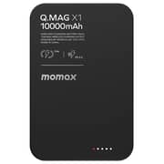 موماكس كيو ماج اكس 1 باور بانك ماج سيف 10000 مللي أمبير -باللون الأسود IP117AD