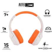 Altec Lansing MZX4500 On Ear Wireless Headset White/Orange