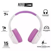Altec Lansing MZX4500 Wireless Over Ear Headset White/Purple